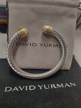 DAVID YURMAN Twisted Rope Diamond Bracelet